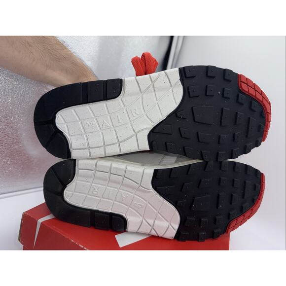 Size 10 - Nike Air Max 1 Premium SE Hot Sauce bs955 - Picture 5 of 6